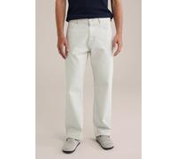 WE Fashion 5-pocket Mid Waist Off-white Talla: W33L32 | Pantalones Outlet | Hombre | Blanco