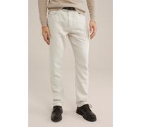 WE Fashion 5-pocket Mid Waist Off-white Talla: W33L34 | Pantalones Outlet | Hombre | Blanco