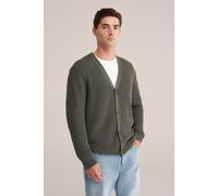 WE Fashion Cardigan Dark Green Talla: XL | Cárdigan Outlet | Hombre | Verde