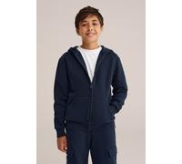 WE Fashion Cardigan With Hood Navy Blue Talla: 98/104 | Ropa Deportiva Outlet | kids | Azul