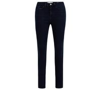 WE Fashion Dames High Rise Skinny Jeans Met Stretch - Curve Dark Blue Talla: 38/32 | Vaqueros Skinny Outlet | Mujer | Azul