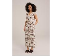 WE Fashion Dress Mid Length Beige Talla: L | Vestidos Midi Outlet | Mujer | Marrón