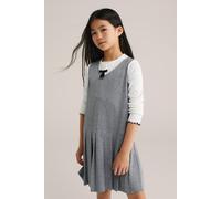 WE Fashion Dress Mid Length Grey Talla: 134/140 | Vestidos Outlet | Unisex | Gris