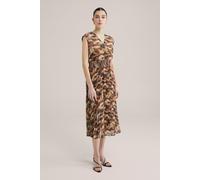 WE Fashion Dress Mid Length Mustard Yellow Talla: XXL | Vestidos Midi Outlet | Mujer | Amarillo