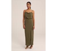 WE Fashion Dress Mid Length Olive Green Talla: S | Vestidos Maxi Outlet | Mujer | Verde