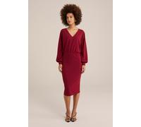 WE Fashion Dress Mid Length Vintage Red Talla: M | Vestidos Midi Outlet | Mujer | Rojo