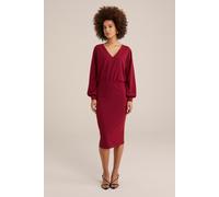 WE Fashion Dress Mid Length Vintage Red Talla: XL | Vestidos Midi Outlet | Mujer | Rojo