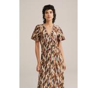 WE Fashion Dress Mid Length Yellow Talla: M | Vestidos Midi Outlet | Mujer | Amarillo