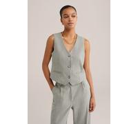 WE Fashion Gilet Beige Talla: 32 | Chaquetas Outlet | Mujer | Marrón