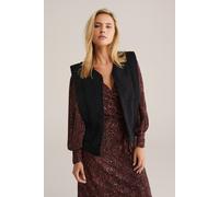 WE Fashion Gilet Black Talla: XL | Chaquetas Outlet | Mujer | Negro