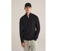 WE Fashion Halfway Zipper Black Talla: S | Jerséis cuello Alto Outlet | Hombre | Negro