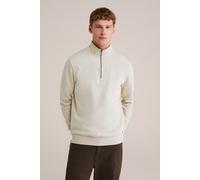 WE Fashion Halfway Zipper Greige Talla: L | Jerséis Outlet | Hombre