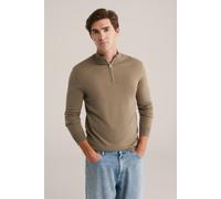 WE Fashion Halfway Zipper Khaki Talla: 3XL | Jerséis Outlet | Hombre | Marrón