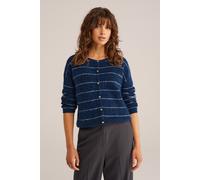 WE Fashion Knitted Cardigan Dark Blue Talla: L | Jerséis de Punto Outlet | Mujer | Azul