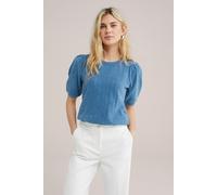 WE Fashion Knitted Pullover Ice Blue Talla: XL | Jerséis de Punto Outlet | Mujer | Azul