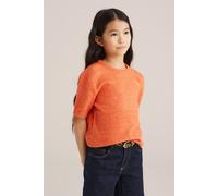 WE Fashion Knitted Pullover Orange Talla: 134/140 | Chalecos Outlet | Unisex | Naranja
