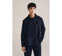 WE Fashion Overshirt Dark Blue Talla: M | Camisas Casuales Outlet | Hombre | Azul