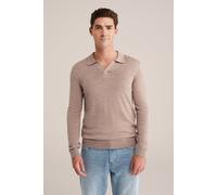 WE Fashion Polo Light Brown Talla: XXL | Jerséis Outlet | Hombre | Marrón