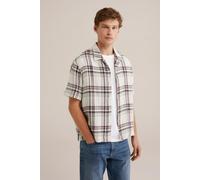 WE Fashion Shirt Beige Talla: M | Camisas Casuales Outlet | Hombre | Marrón
