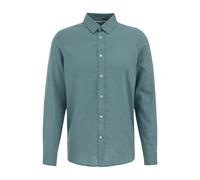 WE Fashion Shirt Green Blue Talla: S | Camisas de Trabajo Outlet | Hombre | Azul