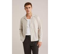 WE Fashion Shirt Light Grey Talla: XS | Camisas Casuales Outlet | Hombre | Gris