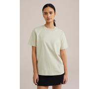 WE Fashion T-shirt Beige Talla: XS | Camisetas de Seda Outlet | Mujer | Marrón