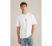 WE Fashion T-shirt Off-white Talla: XS | Camisetas Outlet | Hombre | Blanco