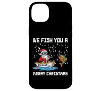 We Fish You Merry Christmas Santa Funny Xmas Hombres Mujeres Niños Carcasa para iPhone 14 Plus
