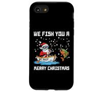 We Fish You Merry Christmas Santa Funny Xmas Hombres Mujeres Niños Carcasa para iPhone SE (2020) / 7/8