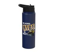 We Gonna Ride Or What Funny Off Road Fan Stainless Steel Insulated Water Bottle