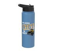 We Gonna Ride Or What Funny Off Road Fan Stainless Steel Insulated Water Bottle
