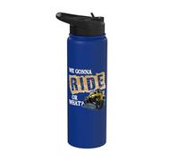 We Gonna Ride Or What Funny Off Road Fan Stainless Steel Insulated Water Bottle
