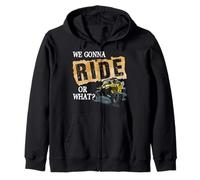 We Gonna Ride Or What Funny Off Road Fan Sudadera con Capucha
