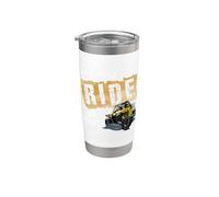 We Gonna Ride Or What Funny Off Road Fan Vaso térmico de acero inoxidable de doble pared