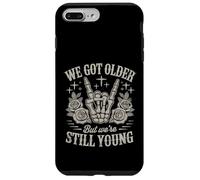 We Got Older But were Still Young Elder EMO Grunge Punk Goth Carcasa para iPhone 7 Plus/8 Plus