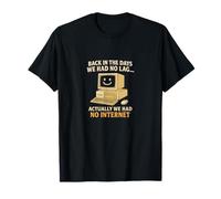 We Had No Lag Funny Retro Computer Internet Camiseta