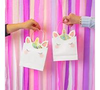 We Heart Unicorns Shaped Party Bag 6Pk