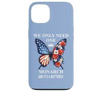 We Only Need One Monarch & It's a Butterfly Floral No Kings Carcasa para iPhone 13