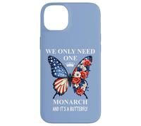 We Only Need One Monarch & It's a Butterfly Floral No Kings Carcasa para iPhone 14 Plus