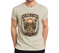 We Prost At Dawn - Pantalones de piel para hombre, naturaleza, XL