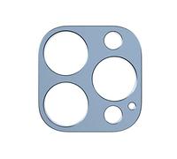 WE Protección de objetivos Cámara iPhone 13 Pro Azul Alpin: Aleación de aluminio - Antiarañazos - Fijación de pegamento 3M