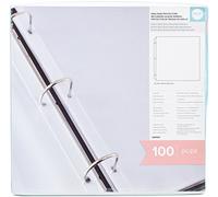 We R Memory Keepers 0633356600251 Paquete de Protectores de 100 páginas, Material sintético, 32.5 x 34.5 x 3.5 cm