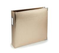 We R Memory Keepers - American Crafts 660110 Classic - Álbum de Fotos (Piel, (30,4 x 30,4 cm, Oro