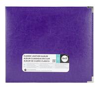 We R Memory Keepers American Crafts 660908 Classic Anillas álbum de Recortes, x 30,5 cm, Morado, Acrílico, Talla Única