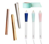 We R Memory Keepers American Crafts Foil Quill Freestyle Pen All-In-One Kit-DIY Crafting Tool-Pack of 7, Multicolor, Talla Única