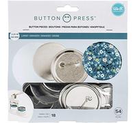 We R Memory Keepers Button Press Refill Pack 18/Pkg-Large (58mm)