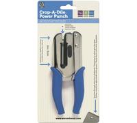 We R Memory Keepers Crop-A-Dile Perforadora Power Punch 1/16 Azul