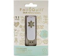 We r memory keepers foil quill memoria usb diseño art drive, vacaciones, con 200 temas, frases e imágenes, crea brillantes adornos y diseños.
