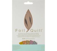 We R Memory Keepers Foil, Set de 5 Hojas, 10,1 x 15,2 cm, para Usar Junto con Quill Pen y Crear Adornos y Diseños, 10.1 x 15.2 cm, Estornino Brillante