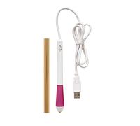 We R Memory Keepers Punta Caligrafía American Crafts Foil Quill Calligraphy Tip Freestyle Pen-Battery Operated-Gold, Juego de 2 piezas